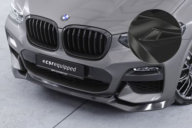 CSR Cup-Spoilerlippe mit ABE für BMW X3 G01 / X4 G02 M-Paket CSL642-G Glossy schwarz