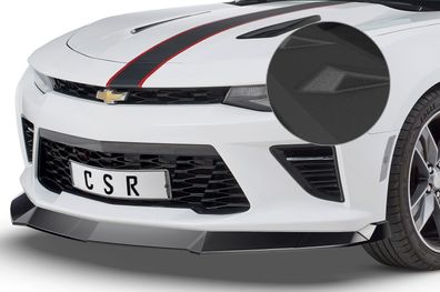 CSR Cup-Spoilerlippe mit ABE für Chevrolet Camaro 6 CSL379-S strukturiert schwarz ma