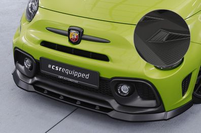 CSR Cup-Spoilerlippe mit ABE für Fiat 500 Abarth 595 CSL487-M Carbon Look matt