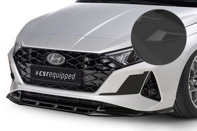 CSR Cup-Spoilerlippe mit ABE für Hyundai i20 (BC3) CSL615-S strukturiert schwarz mat