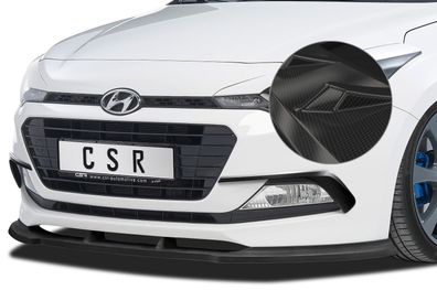 CSR Cup-Spoilerlippe mit ABE für Hyundai I20 GB CSL313-C Carbon Look glänzend