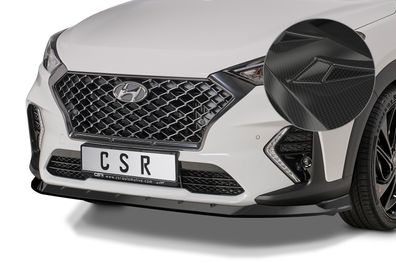 CSR Cup-Spoilerlippe mit ABE für Hyundai Tucson (TLE) N-Line CSL511-C Carbon Look gl