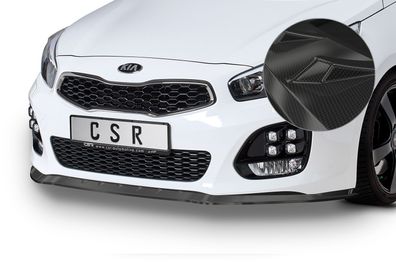 CSR Cup-Spoilerlippe mit ABE für KIA Ceed (JD) GT-Line CSL489-C Carbon Look glänzen