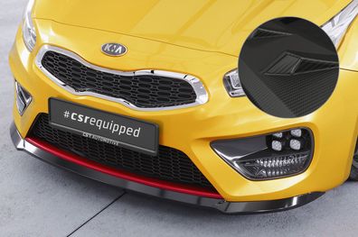 CSR Cup-Spoilerlippe mit ABE für Kia Ceed (JD) GT/ Pro Ceed (JD) GT CSL743-M Carbon