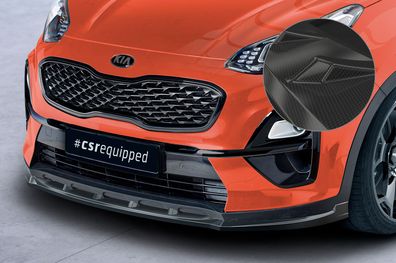 CSR Cup-Spoilerlippe mit ABE für Kia Sportage QLE CSL577-C Carbon Look glänzend