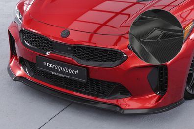 CSR Cup-Spoilerlippe mit ABE für Kia Stinger GT CSL426-C Carbon Look glänzend