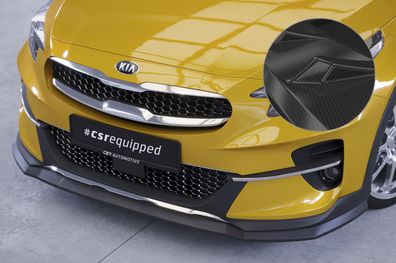 CSR Cup-Spoilerlippe mit ABE für Kia XCeed CSL595-C Carbon Look glänzend