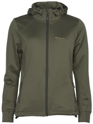 Pinewood 3319 Finnveden Damen Hoodie Sweatjacke Olive (107)