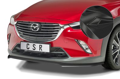 CSR Cup-Spoilerlippe mit ABE für Mazda CX3 CSL533-C Carbon Look glänzend