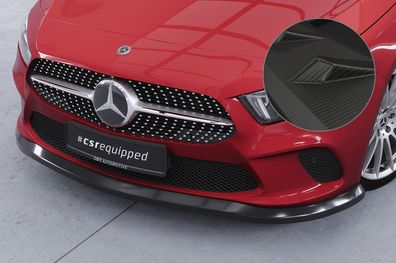 CSR Cup-Spoilerlippe mit ABE für Mercedes-Benz A-Klasse W177 CSL312-M Carbon Look ma