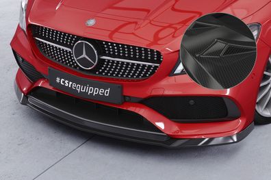 CSR Cup-Spoilerlippe mit ABE für Mercedes-Benz CLA 117 AMG-Line CSL522-C Carbon Look