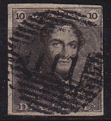 Belgien Belgium [1849] MiNr 0001 a ( O/used ) [01] Pracht