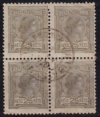 Brasilien BRAZIL [1918] MiNr 0194 ( O/used ) [01] 4er schön