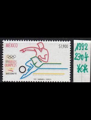 MEXICO [1992] MiNr 2304 ( * */mnh ) Olympiade Spitzenwert