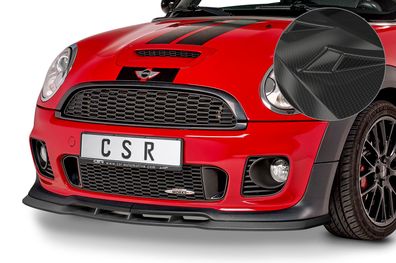 CSR Cup-Spoilerlippe mit ABE für Mini R56 John Cooper Works CSR-CSL454-C Carbon Look