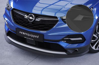 CSR Cup-Spoilerlippe mit ABE für Opel Grandland X CSL441-S strukturiert schwarz matt