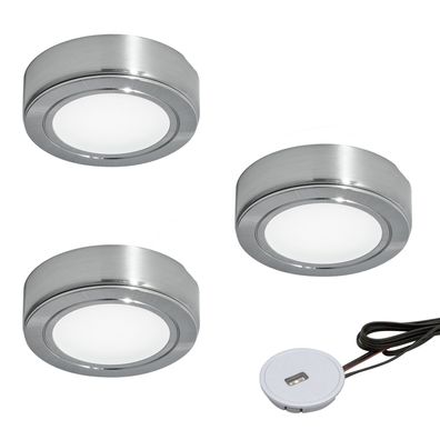 LED Aufbaustrahler 3x4 W, Lichtfarbe (warm-kaltweiss) regelbar