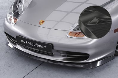 CSR Cup-Spoilerlippe mit ABE für Porsche 986 Boxster CSL600-C Carbon Look glänzend