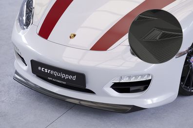 CSR Cup-Spoilerlippe mit ABE für Porsche Boxster 987 CSL414-M Carbon Look matt