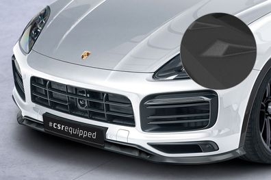 CSR Cup-Spoilerlippe mit ABE für Porsche Cayenne P0536/9YA CSL576-S strukturiert sch