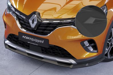 CSR Cup-Spoilerlippe mit ABE für Renault Captur 2 CSL637-S strukturiert schwarz matt