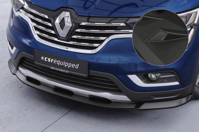 CSR Cup-Spoilerlippe mit ABE für Renault Koleos (2. Gen) CSL823-M Carbon Look matt