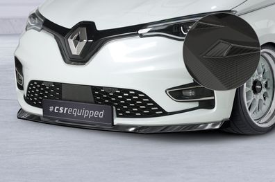 CSR Cup-Spoilerlippe mit ABE für Renault Zoe CSL632-M Carbon Look matt