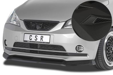 CSR Cup-Spoilerlippe mit ABE für Seat Mii CSL349-M Carbon Look matt