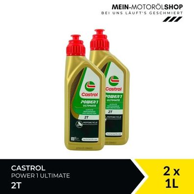 Castrol Power 1 Ultimate 2T 2x1 Liter