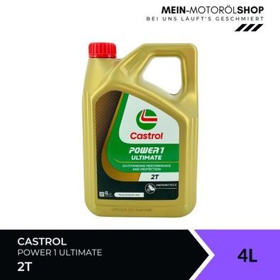 Castrol Power 1 Ultimate 2T 4 Liter