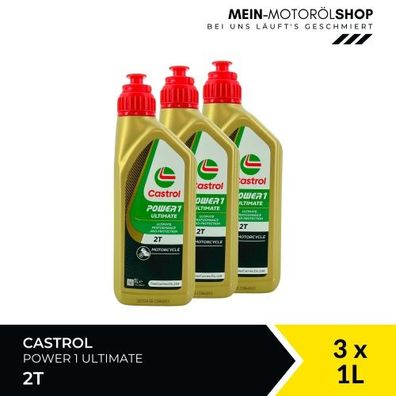 Castrol Power 1 Ultimate 2T 3x1 Liter