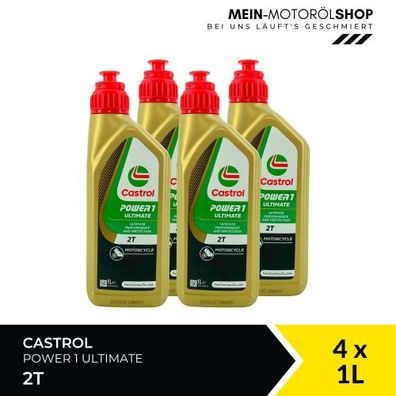 Castrol Power 1 Ultimate 2T 4x1 Liter