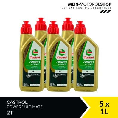 Castrol Power 1 Ultimate 2T 5x1 Liter