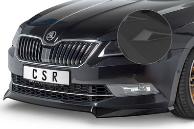 CSR Cup-Spoilerlippe mit ABE für Skoda Superb III (Typ 3V) CSL401-S strukturiert sch