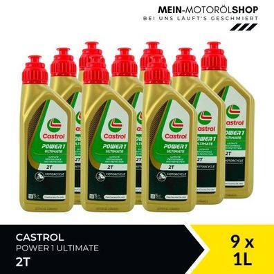 Castrol Power 1 Ultimate 2T 9x1 Liter