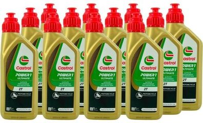Castrol Power 1 Ultimate 2T 12x1 Liter