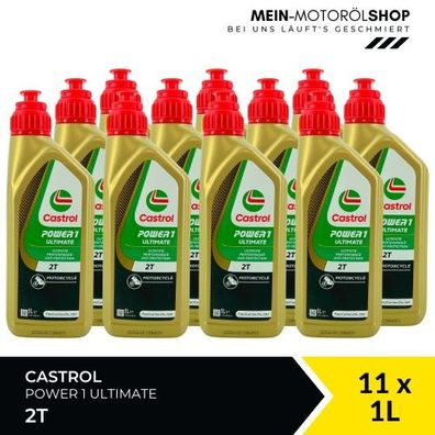 Castrol Power 1 Ultimate 2T 11x1 Liter