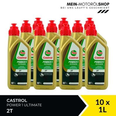 Castrol Power 1 Ultimate 2T 10x1 Liter