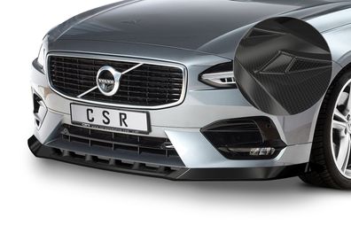 CSR Cup-Spoilerlippe mit ABE für Volvo S90 CSL488-C Carbon Look glänzend