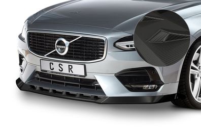 CSR Cup-Spoilerlippe mit ABE für Volvo S90 CSL488-M Carbon Look matt