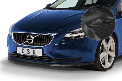 CSR Cup-Spoilerlippe mit ABE für Volvo V40 CSL556-C Carbon Look glänzend