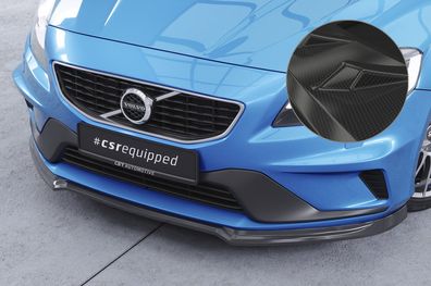 CSR Cup-Spoilerlippe mit ABE für Volvo V40 R-Design CSL611-C Carbon Look glänzend