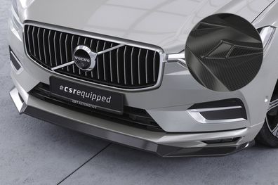 CSR Cup-Spoilerlippe mit ABE für Volvo XC60 II (SPA) CSL587-C Carbon Look glänzend