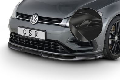 CSR Cup-Spoilerlippe mit ABE für VW Golf 7 R CSL346-G Glossy schwarz glänzend