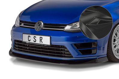 CSR Cup-Spoilerlippe mit ABE für VW Golf 7 R CSL395-C Carbon Look glänzend