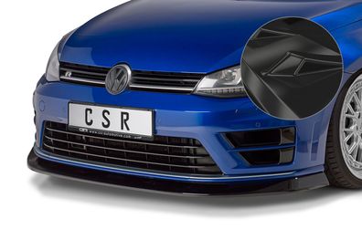 CSR Cup-Spoilerlippe mit ABE für VW Golf 7 R CSL395-G Glossy schwarz glänzend