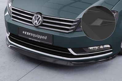 CSR Cup-Spoilerlippe mit ABE für VW Passat B7 CSL337-S strukturiert schwarz matt