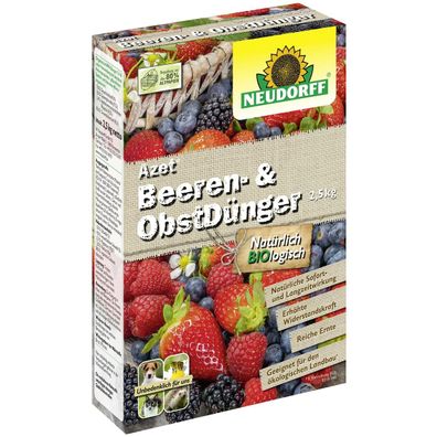 Neudorff® Azet® Beeren- und ObstDünger BIO logisch 2,5 kg