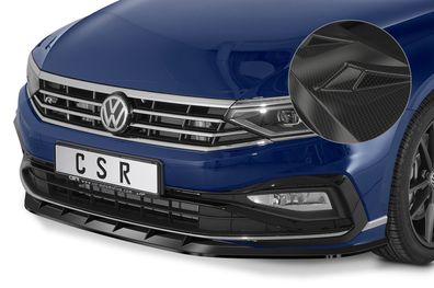 CSR Cup-Spoilerlippe mit ABE für VW Passat B8 Typ 3G CSL358-C Carbon Look glänzend