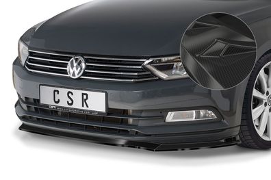 CSR Cup-Spoilerlippe mit ABE für VW Passat B8 Typ 3G CSL359-C Carbon Look glänzend